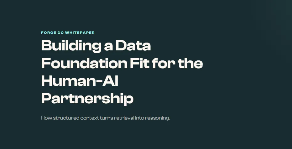 Building a Data Foundation Fit for the Human-AI Partnership — illustration